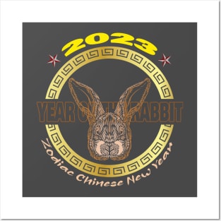 2023 Year of the Rabbit Posters and Art